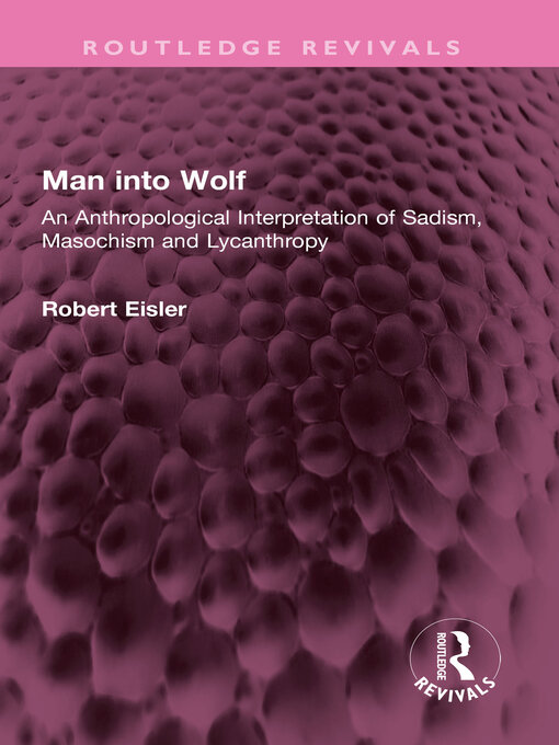 Title details for Man into Wolf by Robert Eisler - Wait list